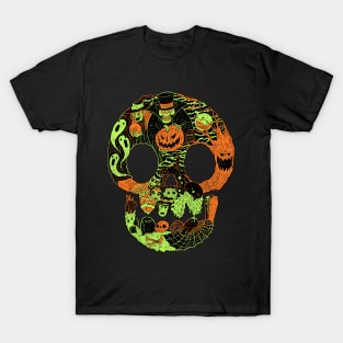 Extra Spooky Skull T-Shirt